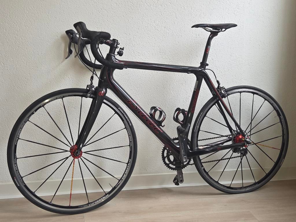 Isaac Impuls full carbon frame 55,5, Carbon, Zo goed als nieuw, Meer dan 20 versnellingen, 53 tot 57 cm