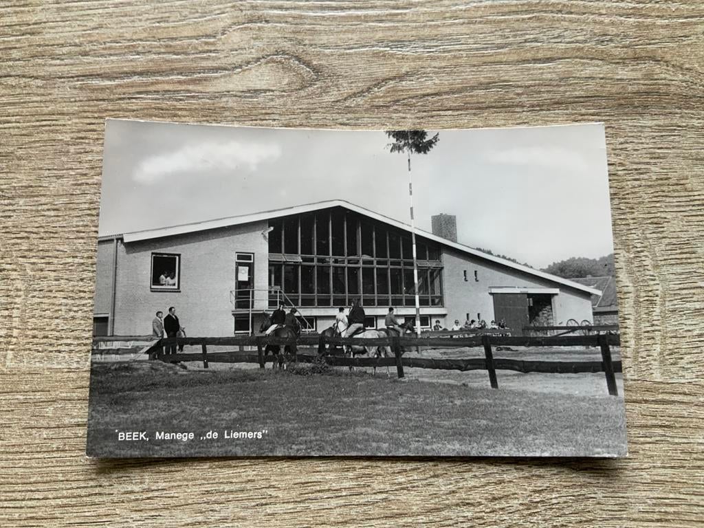 Beek, Manege "de Liemers", Ophalen of Verzenden, 1960 tot 1980, Gelopen, Gelderland