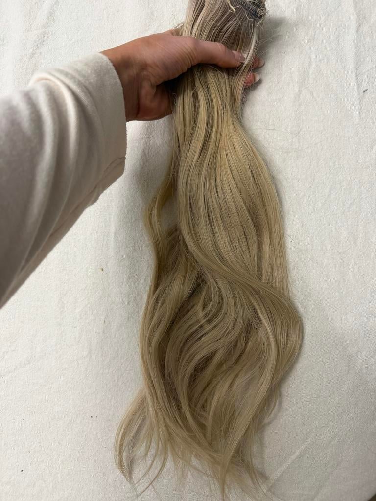 Blonde weave humano hair Haarverlenging, Sieraden, Tassen en Uiterlijk, Uiterlijk | Haarverzorging, Ophalen of Verzenden, Zo goed als nieuw