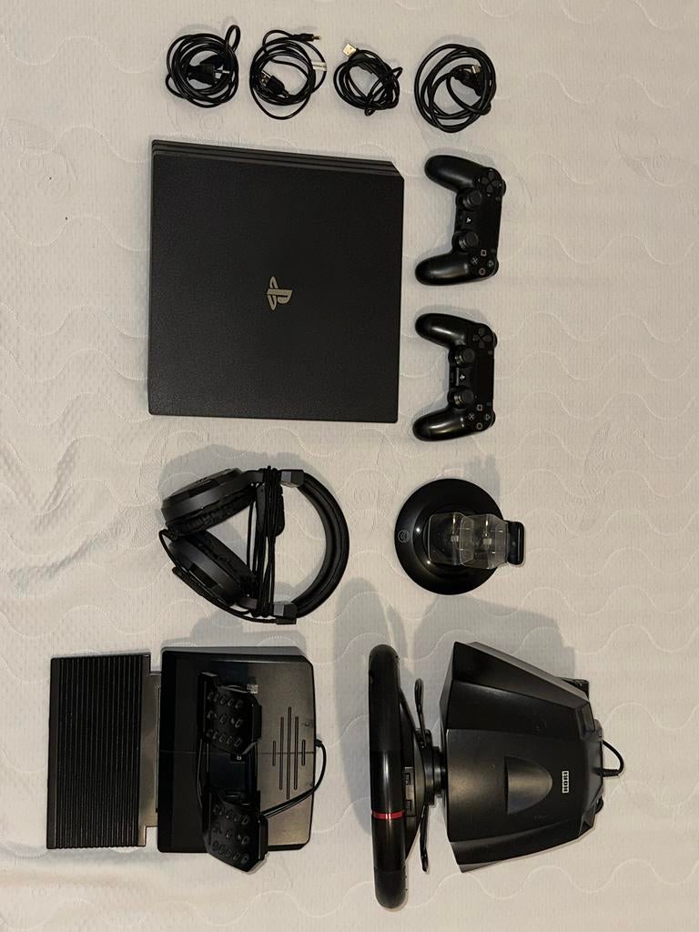 PlayStation 4 Pro 1TB special edition met Extra's en Games!, Met games, Met 2 controllers, Ophalen of Verzenden, Zo goed als nieuw