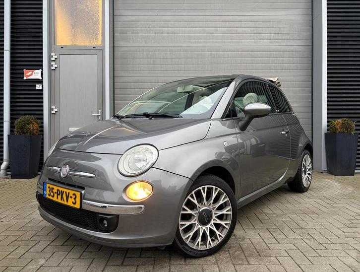 Fiat 500 C 1.2 Lounge/Automaat/134.000 NAP/Airco/Lichtmetaal, Auto's, Fiat, Bedrijf, Te koop, 500C, ABS, Airbags, Airconditioning