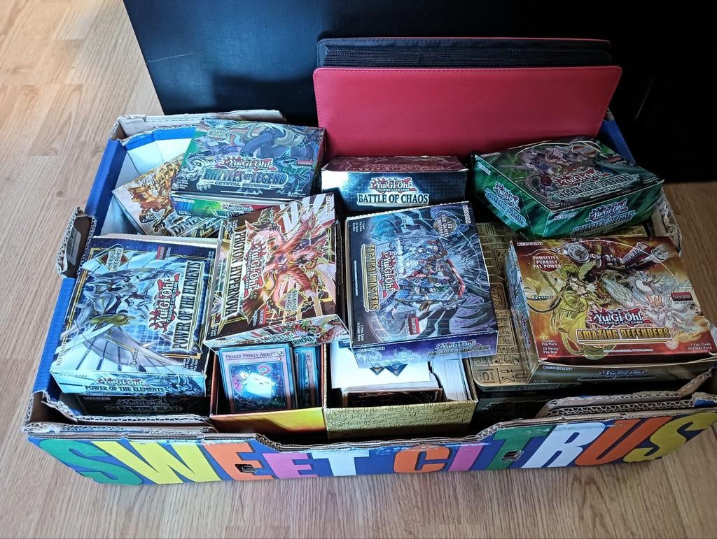 Yugioh Collectie + Bulk, Ophalen, Zo goed als nieuw, Meerdere kaarten