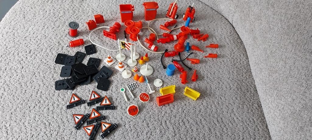 Playmobil onderdelen wegen bouw en verkeer, Ophalen of Verzenden, Gebruikt