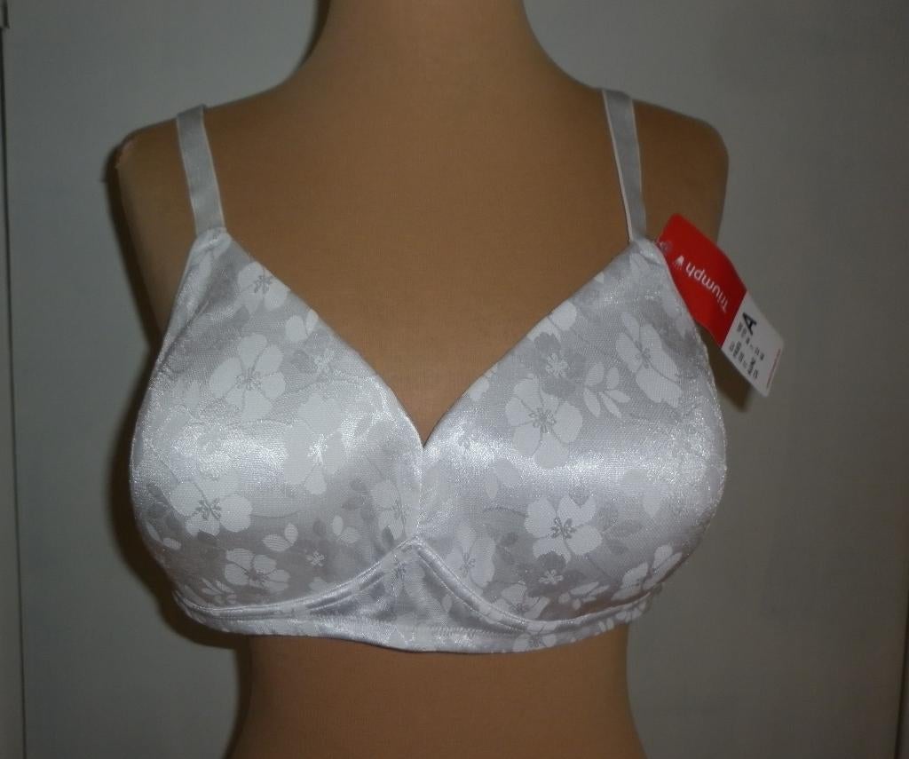 Bh zonder beugels maat: 100A  merk :   Triumph, Verzenden, Wit, BH