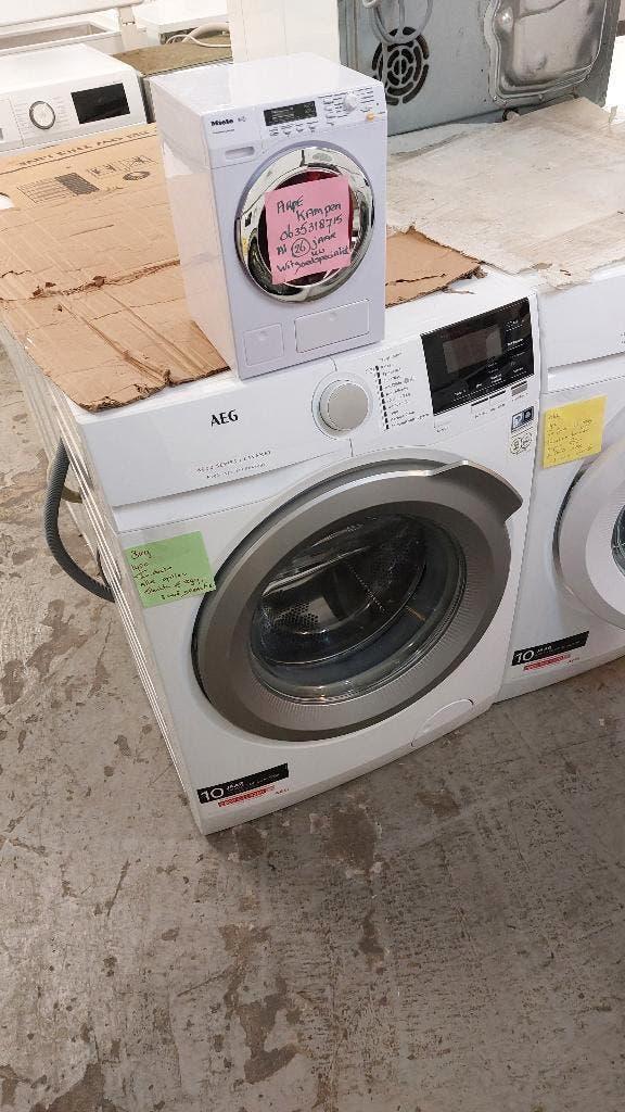 8 kg 1400 INDUCTIE AEG WASMACHINE ARPE Kampen 299, Witgoed en Apparatuur, Wasmachines, Ophalen, 1200 tot 1600 toeren, 8 tot 10 kg