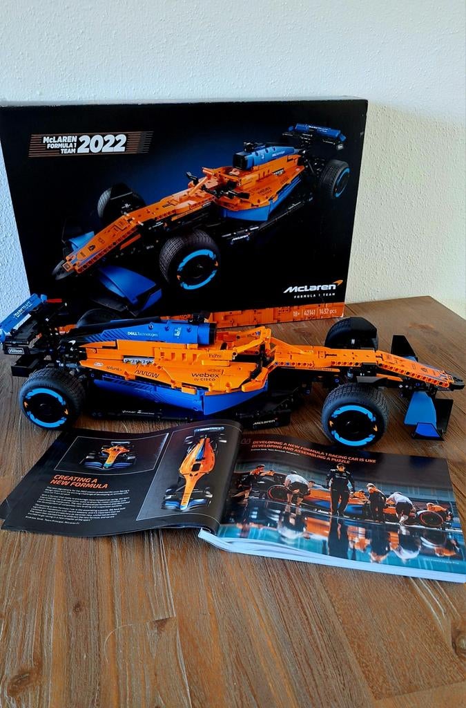 Lego technic f1 mclaren 42141, Ophalen of Verzenden, Zo goed als nieuw