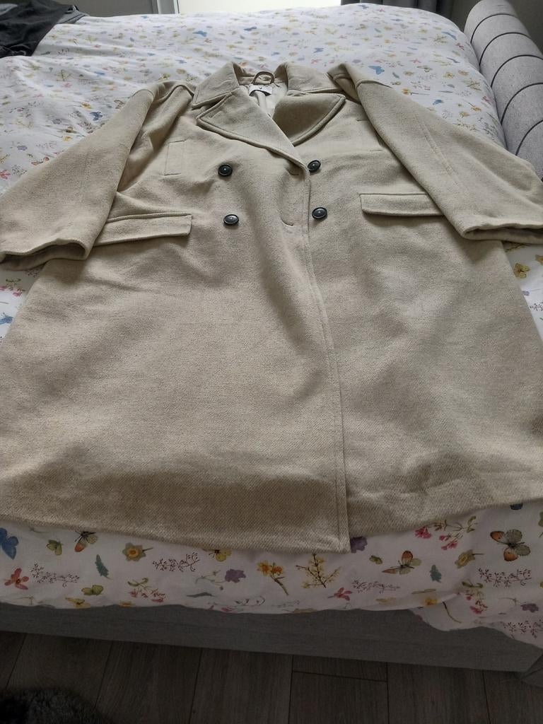 Dames jas, Ophalen, Beige, Anytime, Nieuw