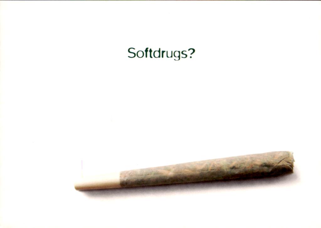 Softdrugs? joint, Verzenden, 1980 tot heden, Ongelopen, Overige thema's