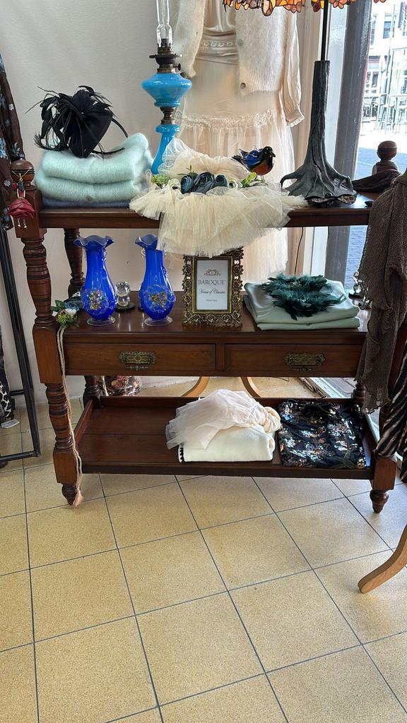 Antieke mahonie dressoir, boekenkastje, Huis en Inrichting, Ophalen, Zo goed als nieuw, 25 tot 50 cm, 100 tot 150 cm
