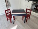 Kinder tafeltje met 2 stoeltjes, Kinderen en Baby's, Kinderkamer | Tafels en Stoelen, Ophalen, Gebruikt, Tafel(s) en Stoel(en)