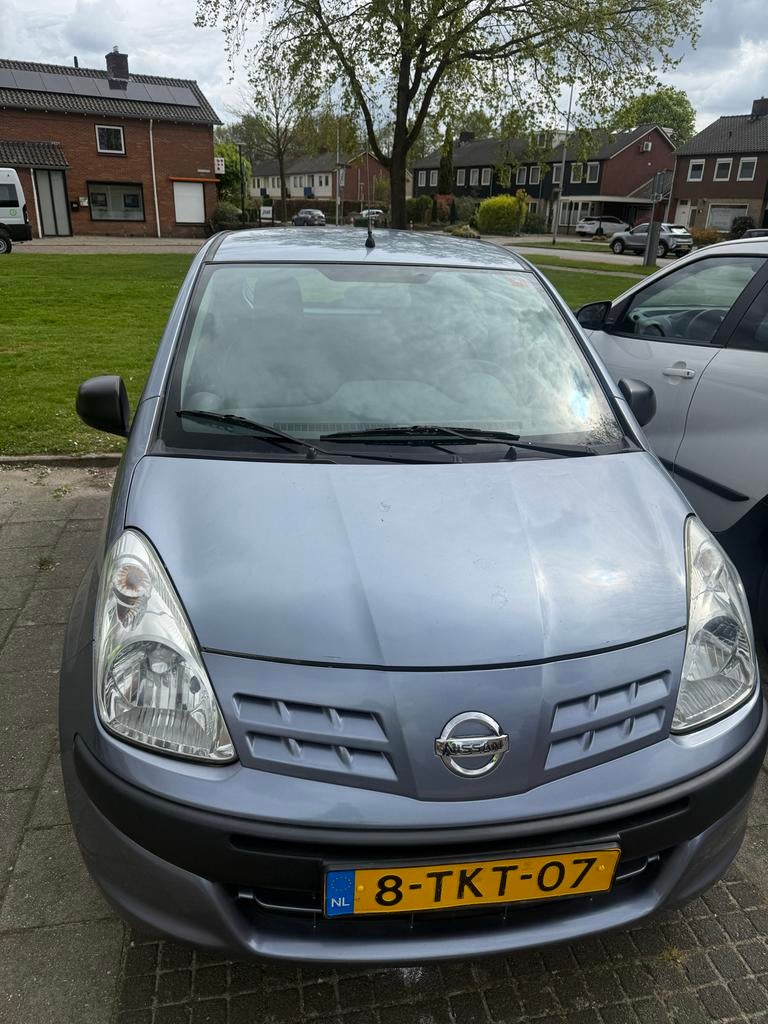 Nissan Pixo 1.0 50KW 5D 2011 Blauw, Voorwielaandrijving, 200 kg, Handgeschakeld, 3 cilinders
