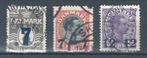 7881 – Scandinavië - Denemarken – MiNr 156-158 (gestempeld), Ophalen of Verzenden, Denemarken, Gestempeld