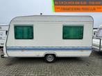 Adria UNICA 390 DS DINETTE + TREINZIT + FIETSENDRAGER, Caravans en Kamperen, Caravans, Serviceluik, Bedrijf, Tot en met 3, Adria