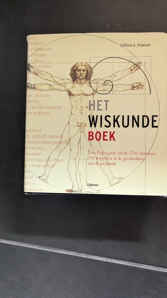 Clifford A. Pickover - Het wiskunde boek, Clifford A. Pickover, Ophalen of Verzenden, Zo goed als nieuw, Logica of Wetenschapsfilosofie