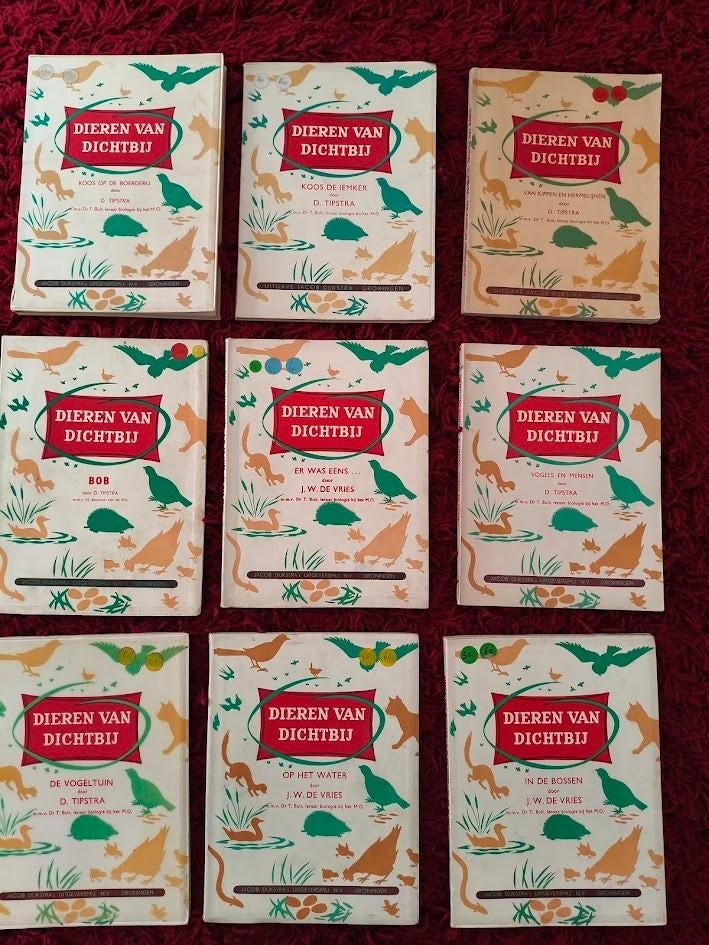 Dieren van dichtbij boekjes ( 9 stuks ), Boeken, Dieren en Huisdieren, Gelezen, Overige diersoorten, Ophalen of Verzenden