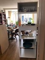 Hoge witte keukenkast met planken, Huis en Inrichting, Keuken | Keukenelementen, Ophalen, Gebruikt