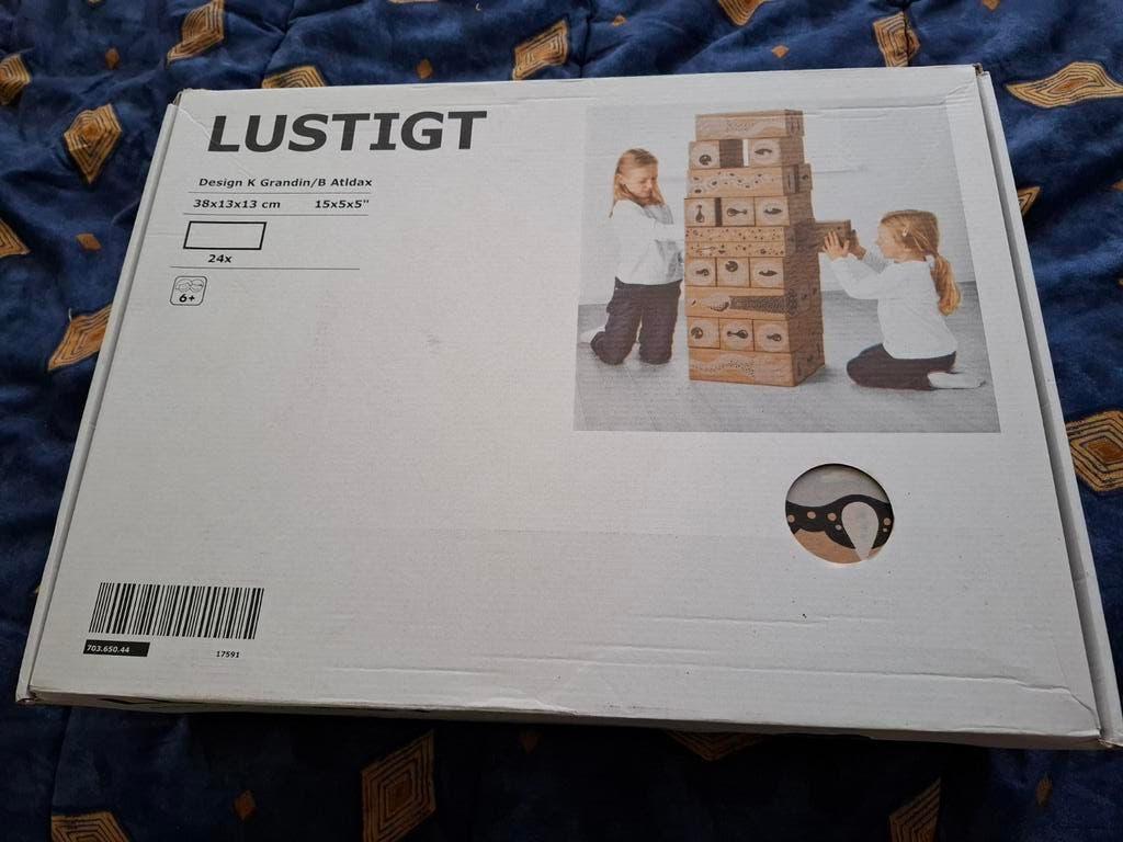 IKEA LUSTIGT Toren Bouwset - Creatief Spelen, Ophalen, Zo goed als nieuw, Bouwen