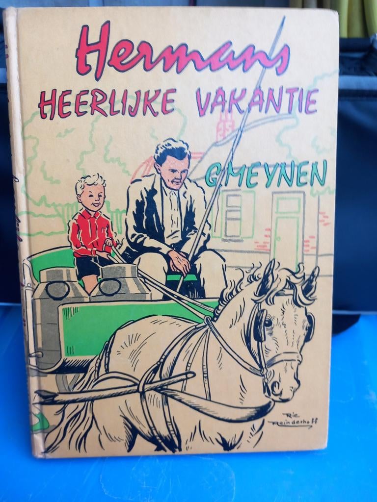 Hermans Heerlijke Vakantie - Jongensboek G. Meynen, Boeken, Ophalen of Verzenden, Gelezen, G. Meynen, Fictie algemeen