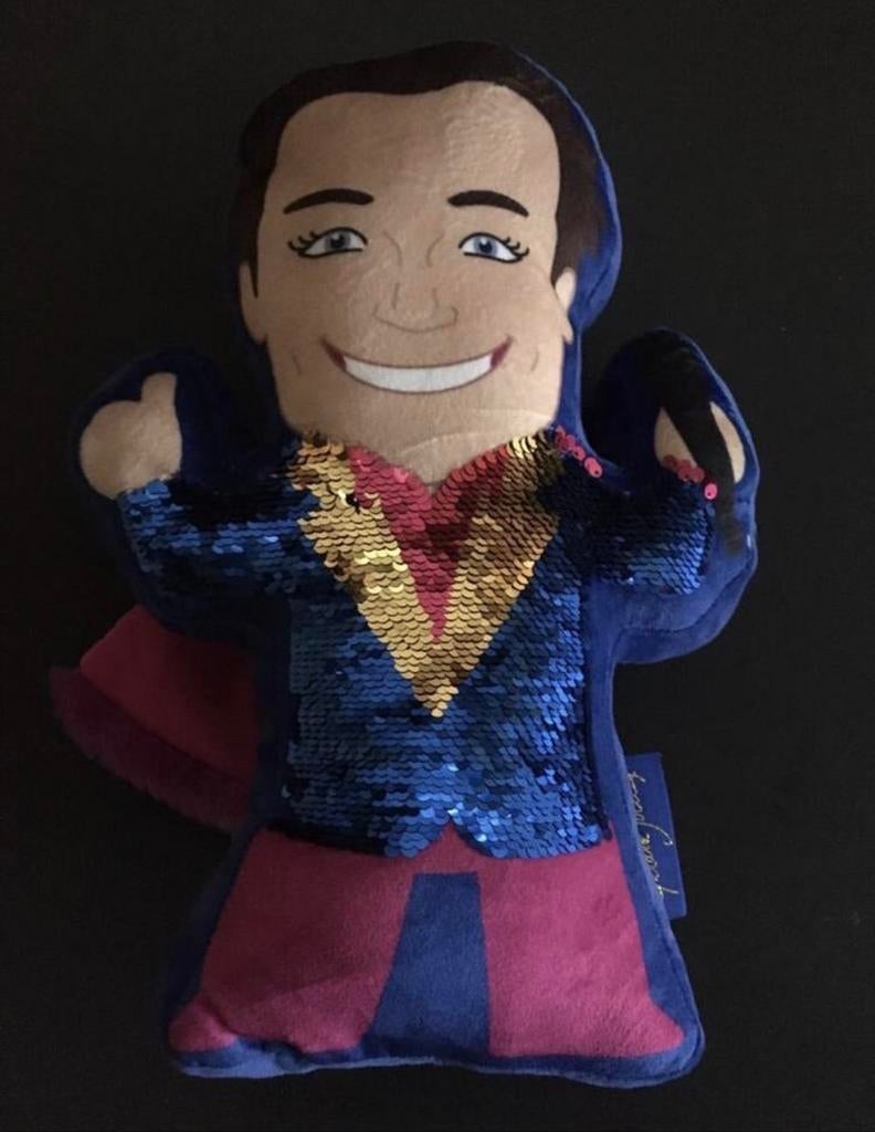 Gerard Joling Geer pop 35cm Nieuw popkussen diverse badjas, Ophalen of Verzenden, Nieuw, Overige typen