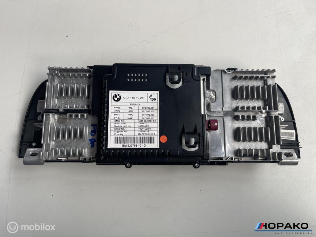 Navigatie / radio display BMW F10 F11 6550922570703, Gebruikt, Einsteinlaan 5 rijswijk, Bmw, Ophalen of Verzenden