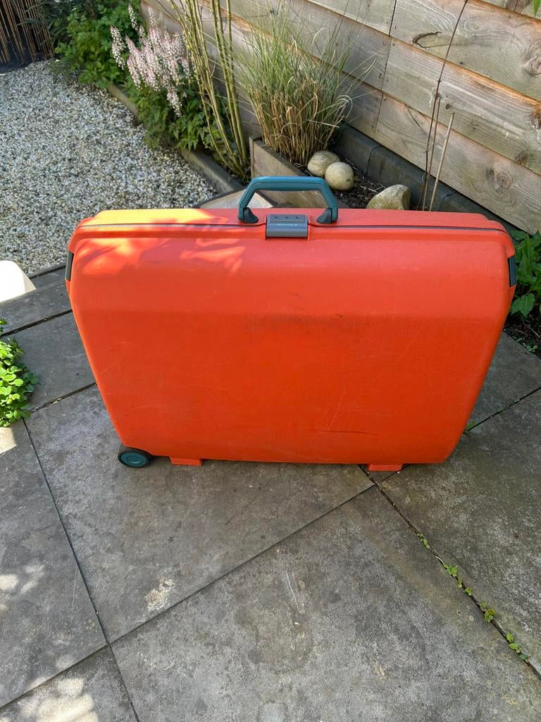 Samsonite koffer, Sieraden, Tassen en Uiterlijk, Koffers, Gebruikt, Hard kunststof, 70 cm of meer, Wieltjes