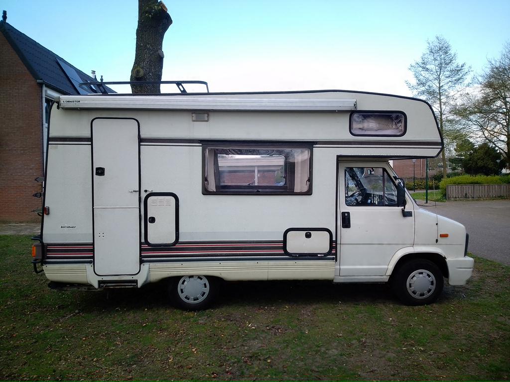 Te koop mooie Fiat Ducato 280 Diesel alkoof camper, Buitenlamp, Alkoof, Gaslek-detector, Treinzit