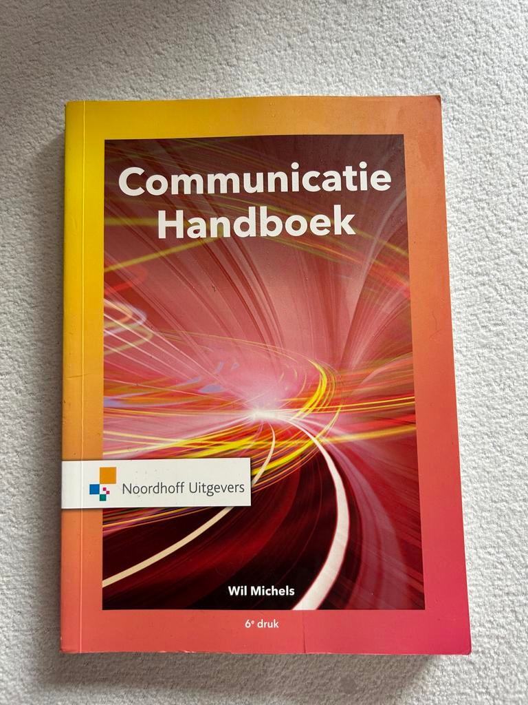 Wil Michels - Communicatie handboek, Wil Michels, Ophalen of Verzenden, Management, Zo goed als nieuw