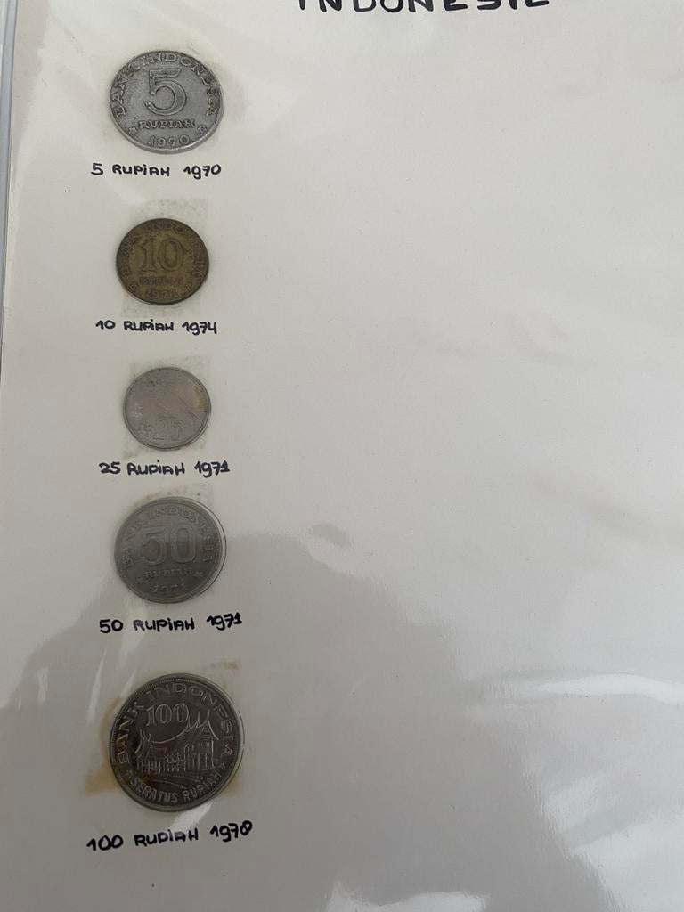 Buitenlandse munten en bankbiljetten, Ophalen of Verzenden, Verzamelmap