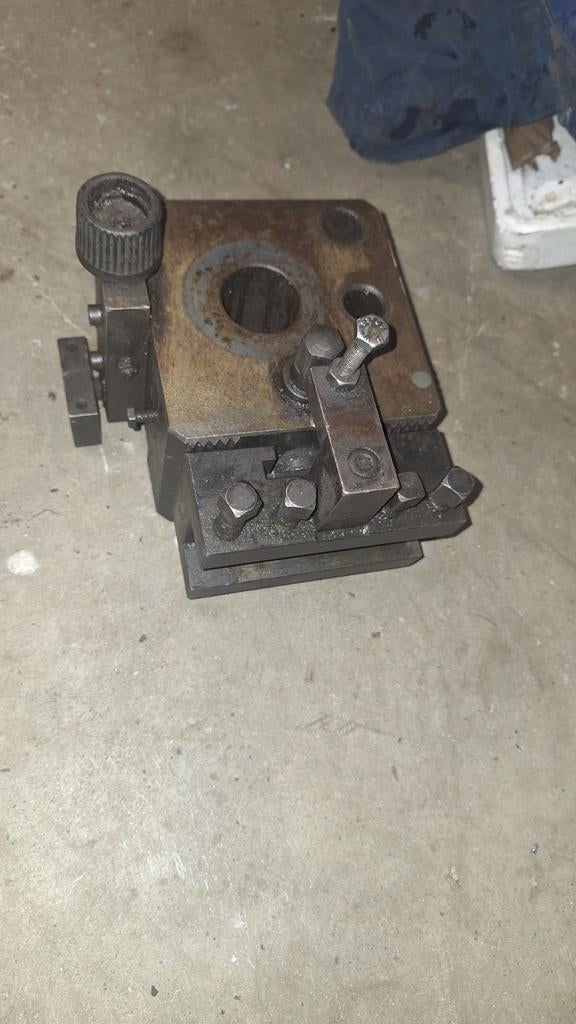 Snelwissel beitelhouder voor draaibank, Doe-het-zelf en Verbouw, Draaibanken, Ophalen of Verzenden, Gebruikt, Metaaldraaibank