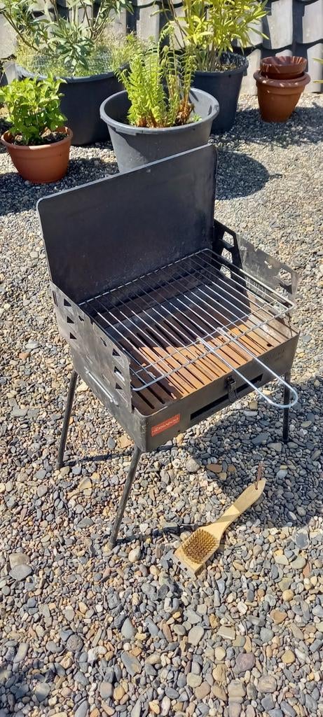 BBQ barbecue koffermodel, Ophalen