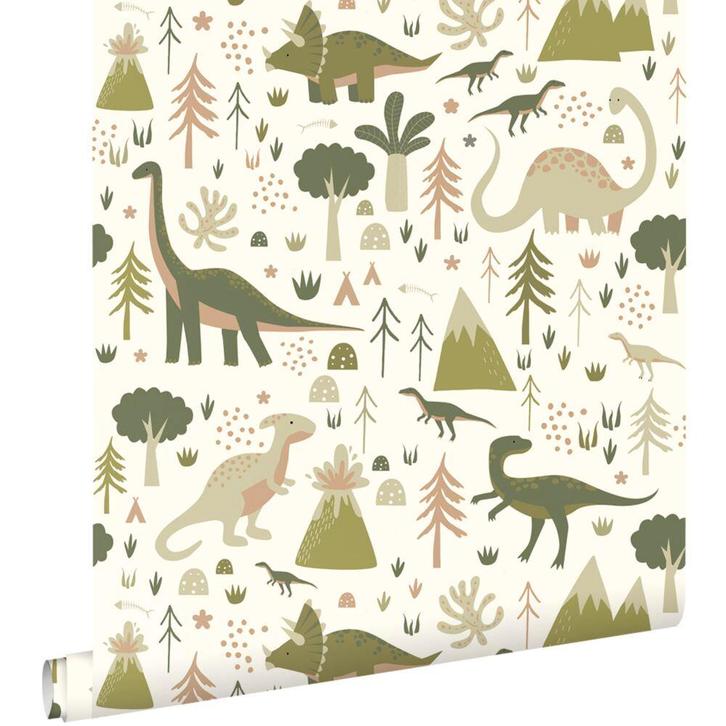 Esta behang voetbal/dino/helicopter/kraan/auto, Kinderen en Baby's, Overige Kinderen en Baby's, Nieuw, Verzenden