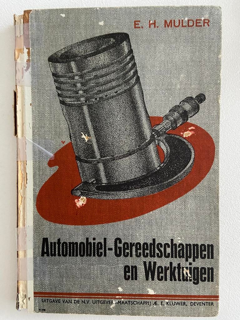 Oud boek auto gereedschappen, Boeken, Ophalen of Verzenden, Zo goed als nieuw
