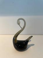 glazen zwaan, Murano kristalglas handgeblazen., Antiek en Kunst, Antiek | Glas en Kristal, Ophalen of Verzenden