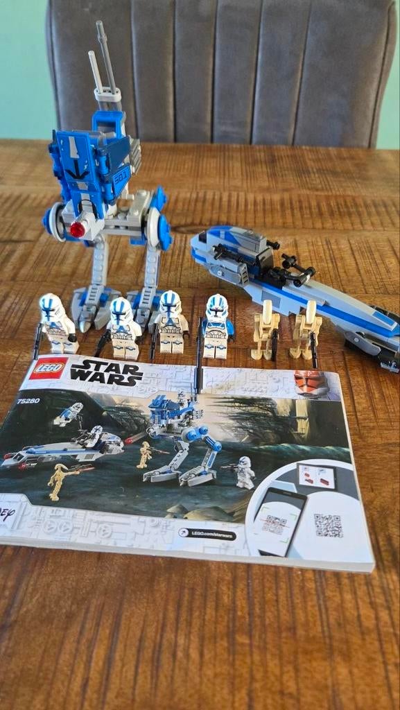 Lego Star wars 75280 501st legion clone troopers, Kinderen en Baby's, Speelgoed | Duplo en Lego, Star Wars, Lego, Ophalen of Verzenden