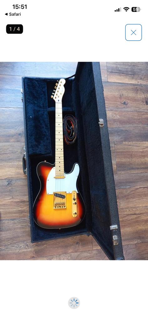 Fender Telecaster USA California, Ophalen of Verzenden, Zo goed als nieuw, Solid body, Fender