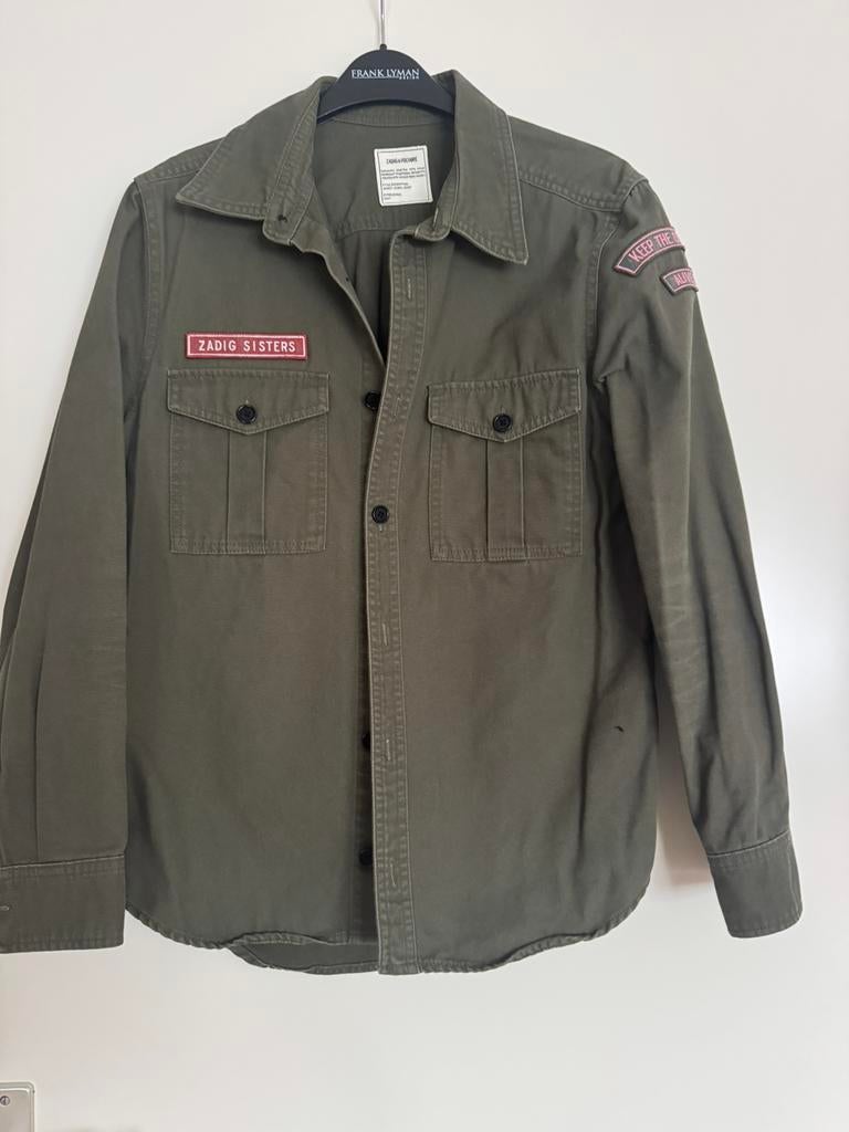 Zadig en Voltaire blouse, Kleding | Dames, Ophalen of Verzenden, Zo goed als nieuw, Maat 38/40 (M), Groen