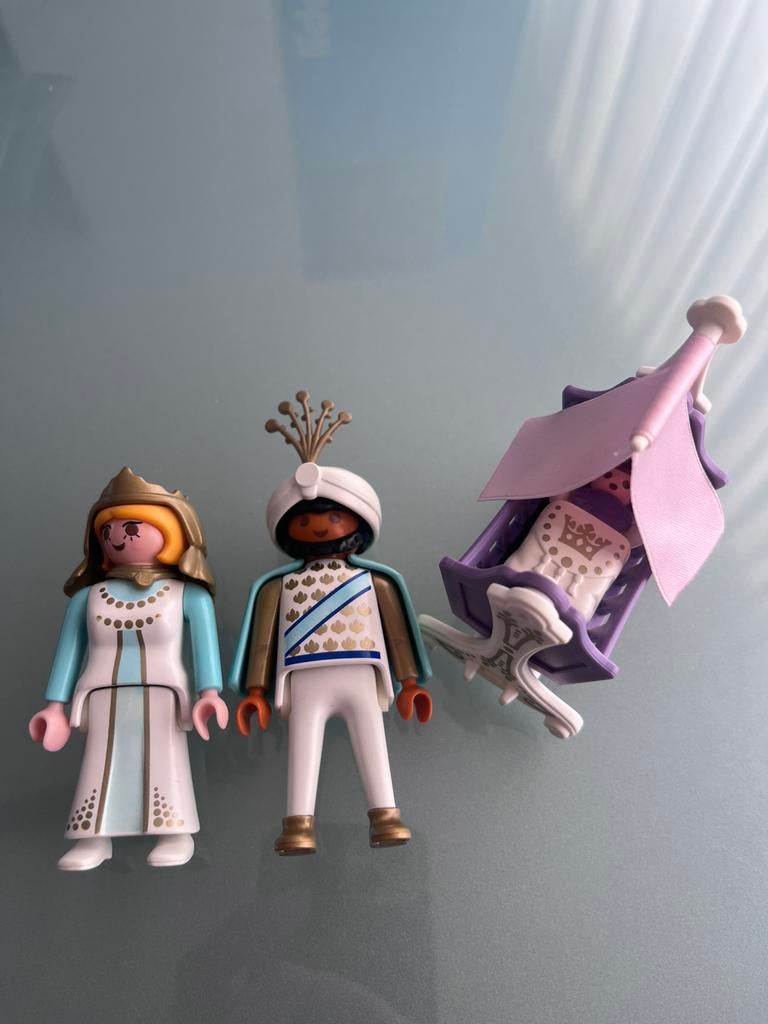 PLAYMOBIL VINTAGE ÉPOQUE 1900 arche fleurie goûter anniversaire set