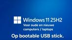 Windows 11 25H2 voor nieuwe en oudere computers en laptops, Computers en Software, Besturingssoftware, Verzenden, Nieuw, Windows