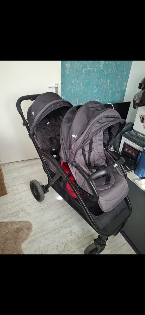 Joie dubbele kinderwagen, Ophalen, Gebruikt, Voetenzak