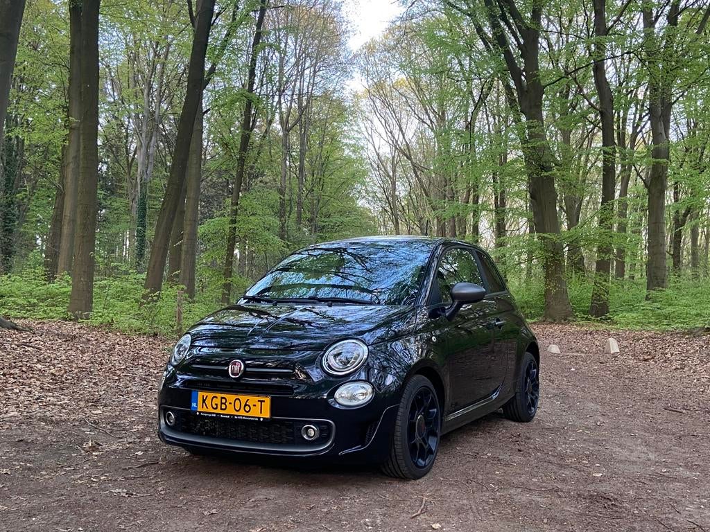 Fiat 500 0.9 Sport | 1e eig | dealer onderhouden | topstaat, Voorwielaandrijving, Zwart, Bedrijf, Handgeschakeld