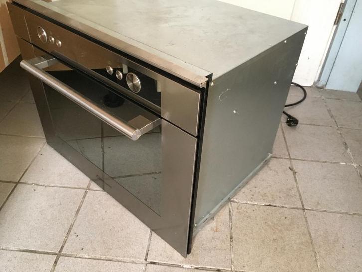 Bauknecht  EMCHE 8144 Inbouw combi magnetron, Witgoed en Apparatuur, Ovens, Gebruikt, Inbouw, Oven met grill, 45 tot 60 cm, 45 tot 60 cm