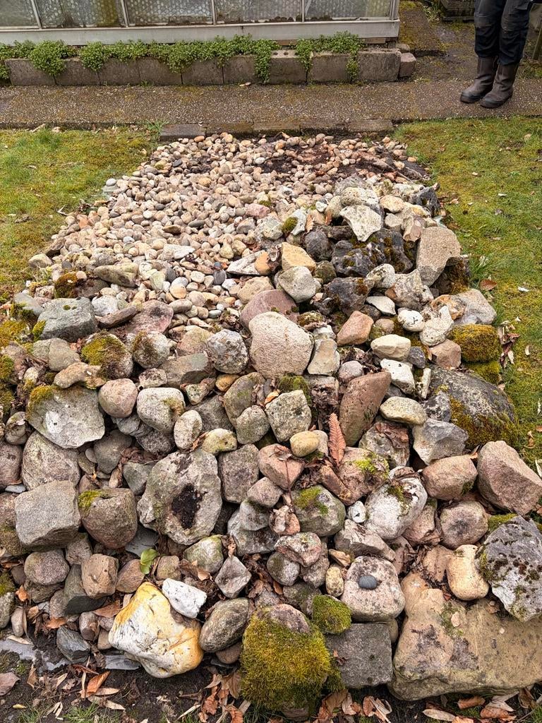 Zwerfstenen en keien, Ophalen, Overige materialen, Gebruikt, Kei