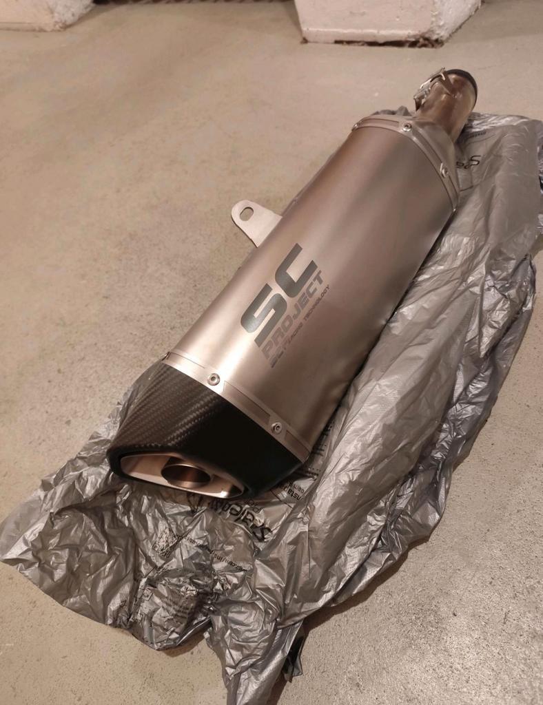 Sc project Honda CB750 uitlaat nieuw staat, Motoren, Onderdelen | Honda, Ophalen of Verzenden, Nieuw