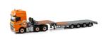 WSI DAF XF  +  SEMI DIEPLADER - V.D. VLIST TWENTE, Wsi, ., Ophalen of Verzenden, Zo goed als nieuw