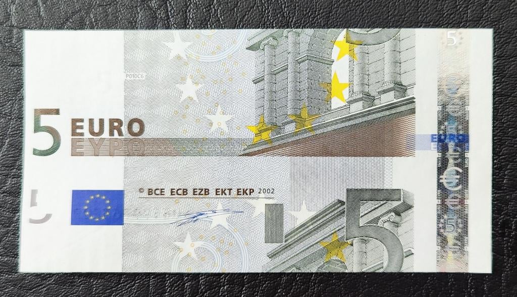 5 euro biljet verkeerd gesneden / misdruk, Postzegels en Munten, Bankbiljetten | Europa | Eurobiljetten, Ophalen of Verzenden
