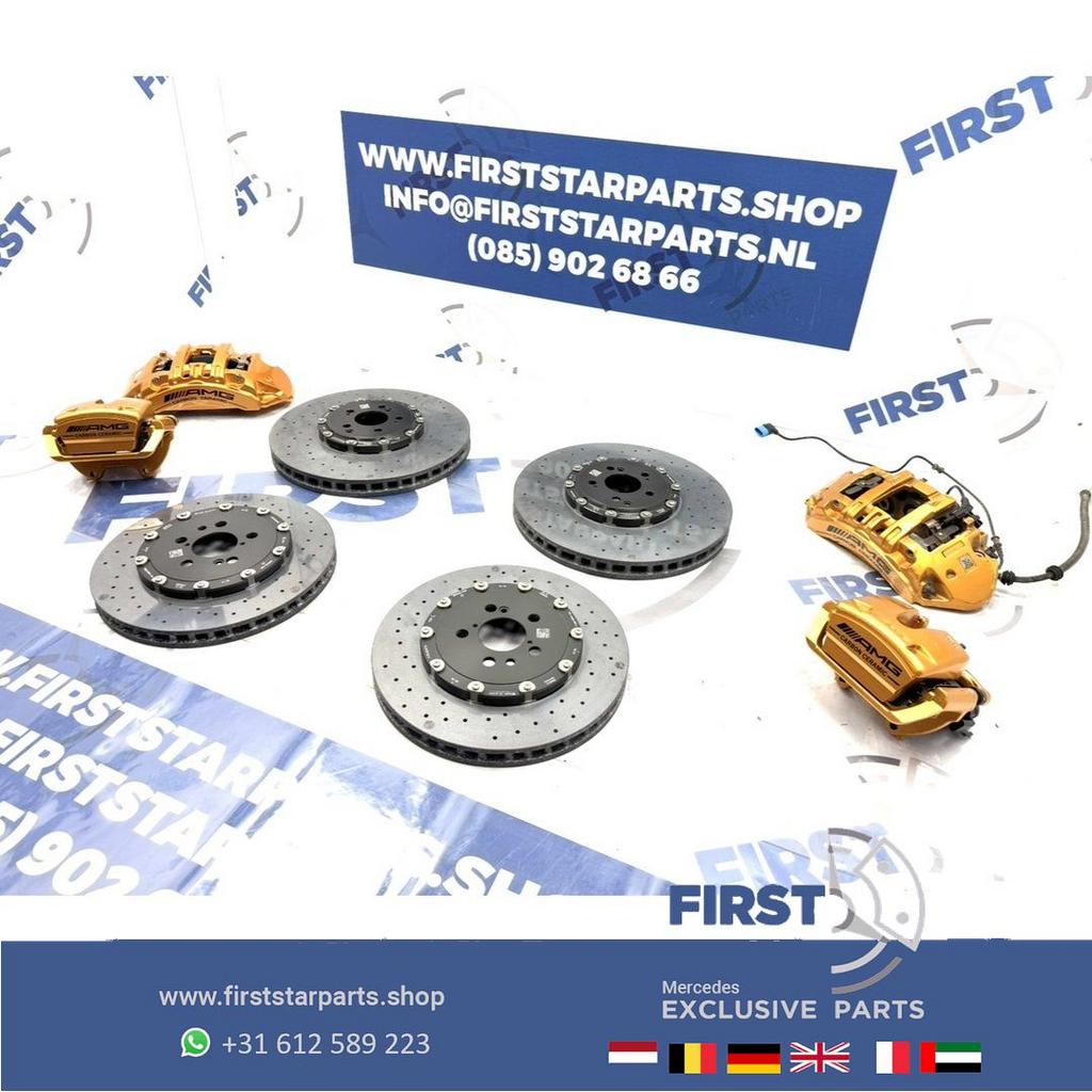 C63 E63 CLS63 GT63 S63 AMG Keramische Rem Set Remklauwen sch