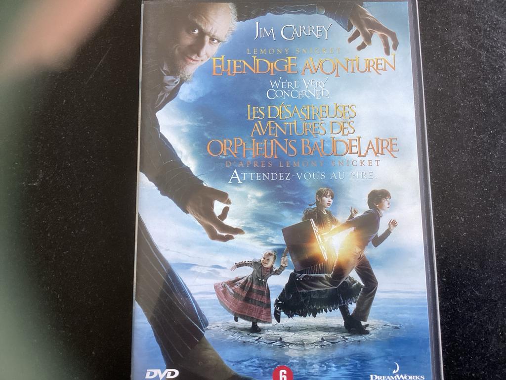 Lemony Snicket's Ellendige Avonturen DVD, Vanaf 6 jaar, Ophalen of Verzenden, Gebruikt