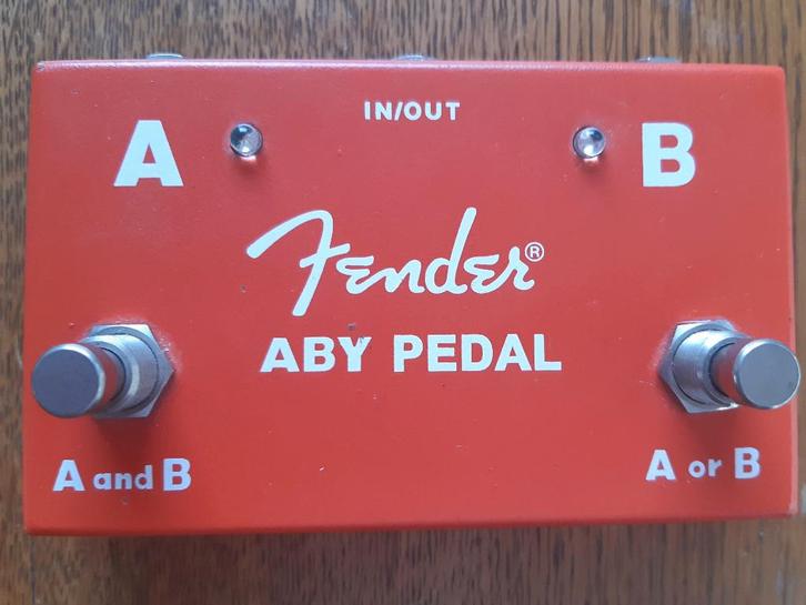Fender ABY Pedaal. Schakelpedaal, Muziek en Instrumenten, Effecten, Zo goed als nieuw, Overige typen, Ophalen of Verzenden