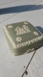 Vintage Wedgwood Jasperware Doosje - Salie Groen, Ophalen of Verzenden