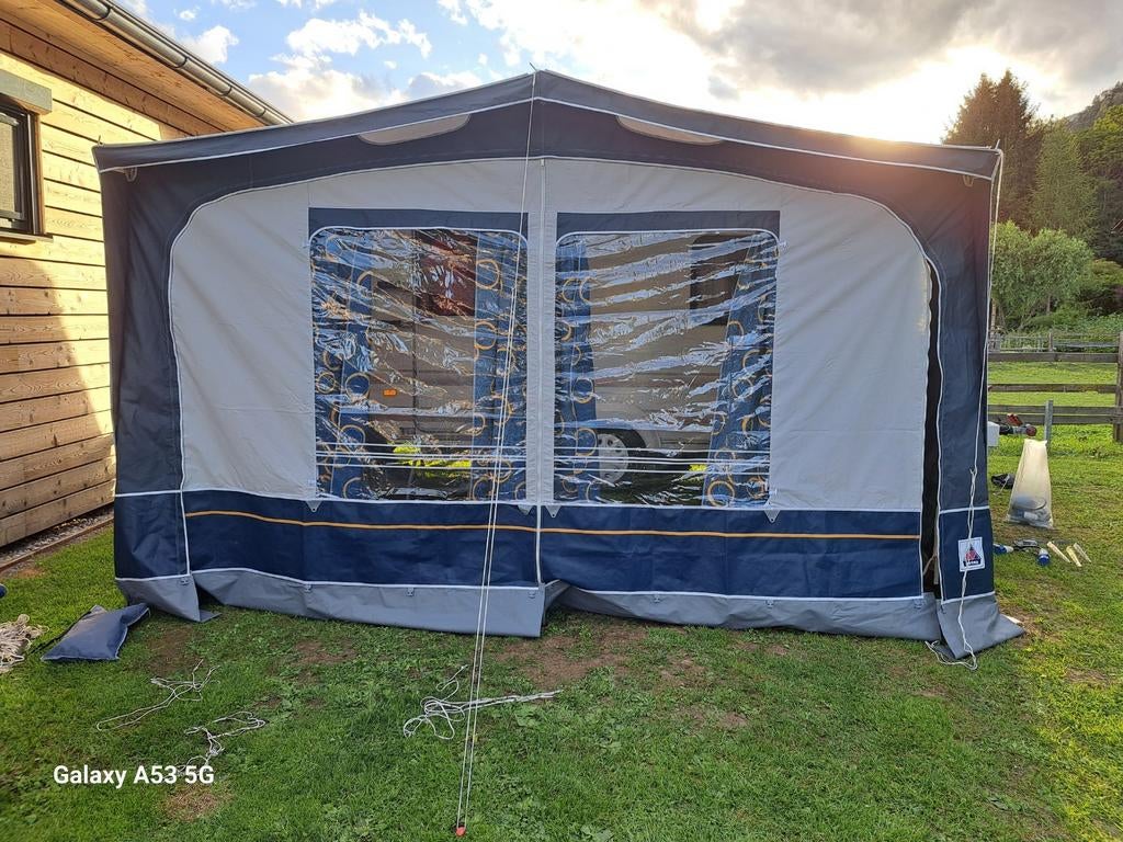 Verzorgde schone voor tent Dorema maat 7   825 240 diep, Caravans en Kamperen, Tenten, Ophalen